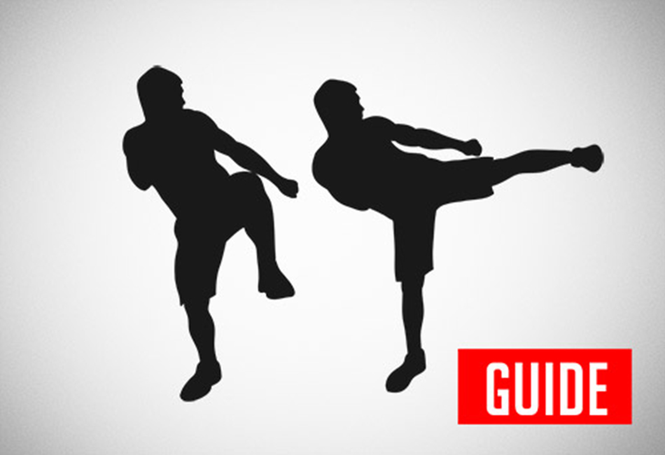 Guide To Kicks is a Darebee home-fitness step-by-step guide to martial arts kicks and combat workouts you can do at home, for fitness.